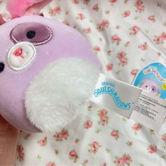 Barb the Dog/Puppy Squishmallow Clip 3.5" BNWT - Picture 6 of 7